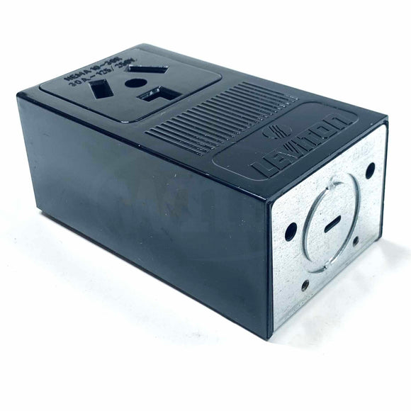 No. 5054 Leviton 30Amp Non-Grounding Surface Mounting Dryer Outlet, 125/250V
