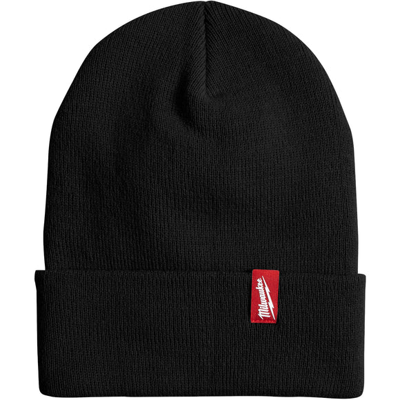 506B Milwaukee Acrylic Cuffed Beenie, Black