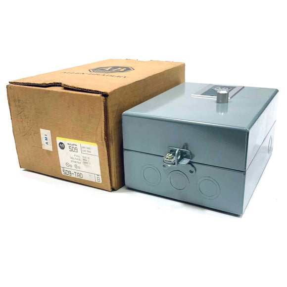 509-TAD Allen-Bradley Series B Full Voltage Starter, 120V, 60Hz, 110V, 50Hz