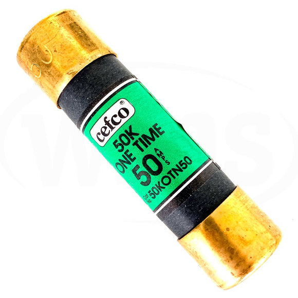 50KOTN50 Cefco One Time Fuse 50A 250V