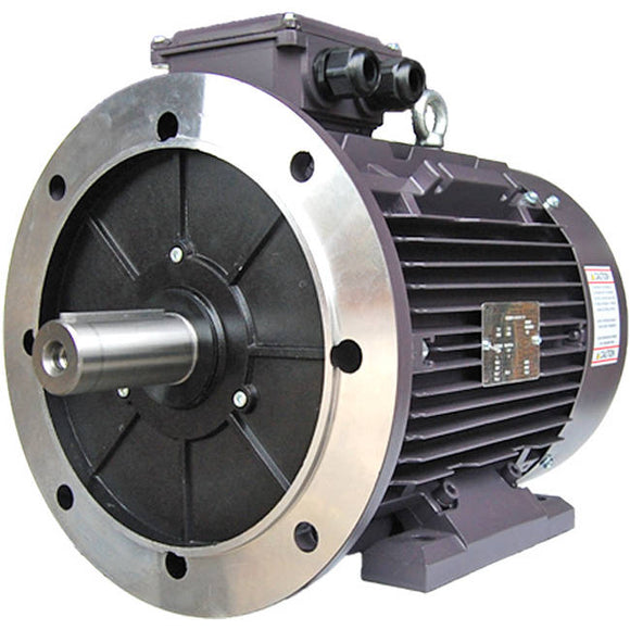 GR3-AL-TF-71B35-4-B-D-.5-BRK Techtop 0.5HP Electric Motor, 1800RPM