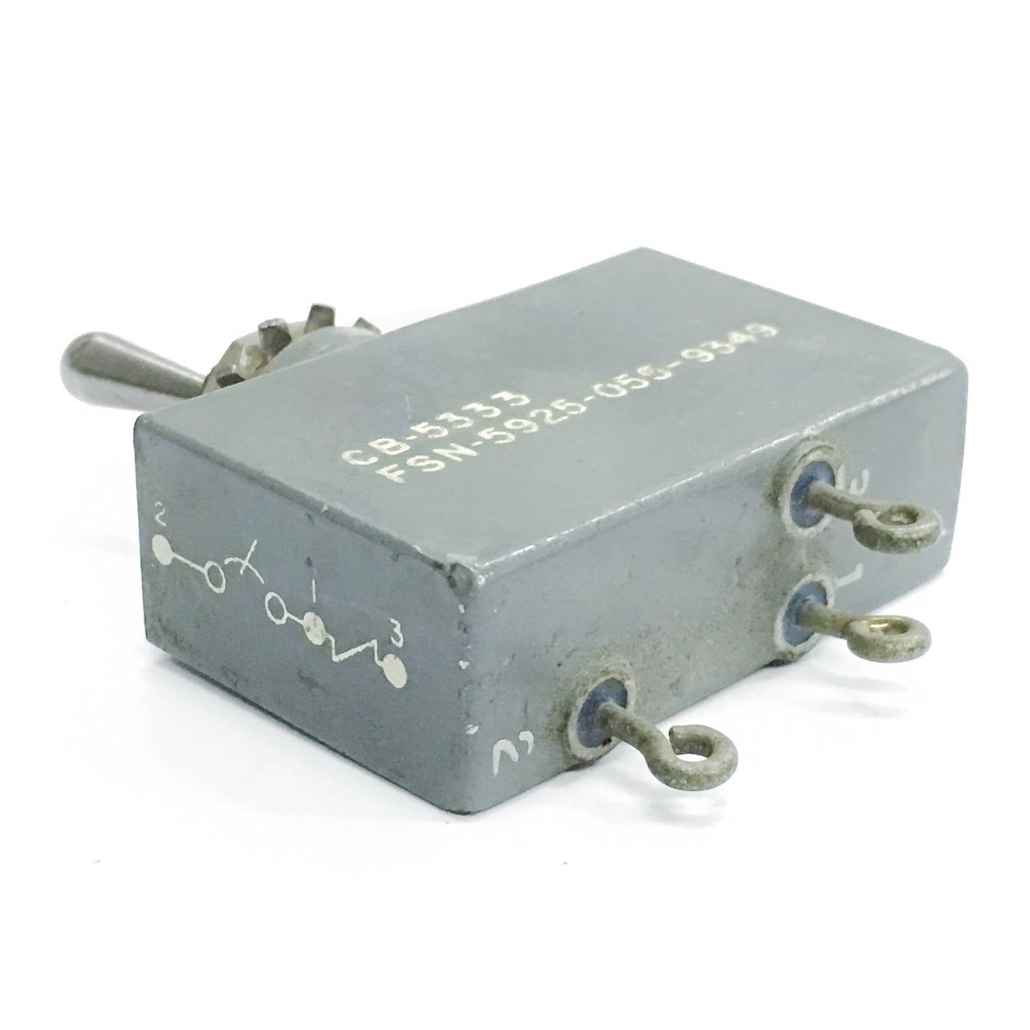 512-A-801 Airpax Circuit Breaker / Toggle Switch - 0