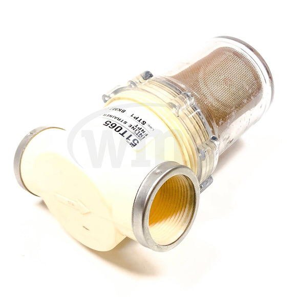 51T065 Milnor Inline Strainer 1+ 1/4 FNPT