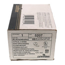 Leviton 5207 30 Amp Flush Receptacle, 125/25Volts-4