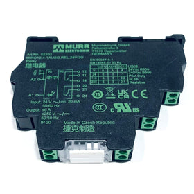52103 Murrelektronik Interface Relay 35mm DIN Rail Mount 24 VAC/VDC - 0