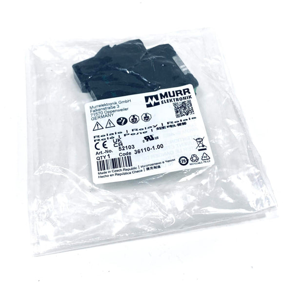 52103 Murrelektronik Interface Relay 35mm DIN Rail Mount 24 VAC/VDC