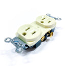 5250SI Pass & Seymour Duplex Receptacles, Spec Grade, 15A, 125V, Ivory-5