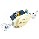 5251-I Pass & Seymour Single Receptacle, 15A, 125V, Commercial Grade, Ivory-4