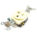 5351I Arrow Hart Single Receptacle, 20 A, 125 V, 2-4