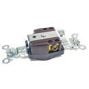 5361BL Arrow Hart Single Receptacle 20A, 125V, 2P, 3W, GRD, Nema: 5-20R, Black-1