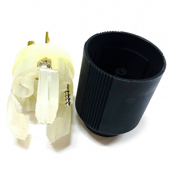 5366N Cooper Industries Autogrip Plug, AH5366N, 20A, 125V, 2-Pole, 3-Wire, 5-20P