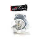 5366 Cooper Industries Industrial Grounding Plug, 2-Pole, 20A-125V, Nema: 5-20P-4