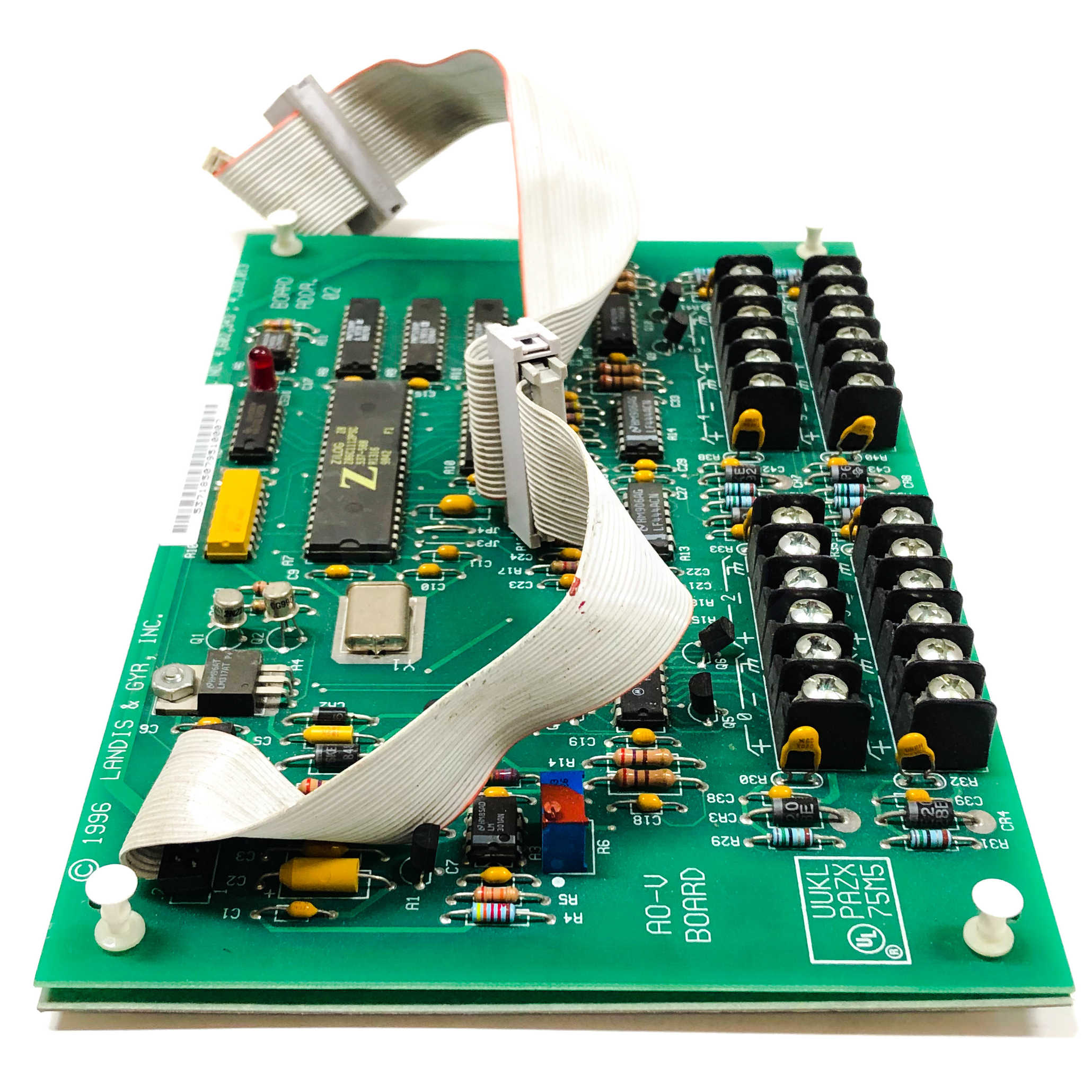 537-185 Landis & Gyr AO-V Microprocessor Circuit Board