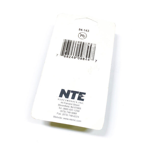 54-143 NTE ON-NONE-OFF Toggle Switch 6A. 125VAC, SPST, .5" Mounting Hole