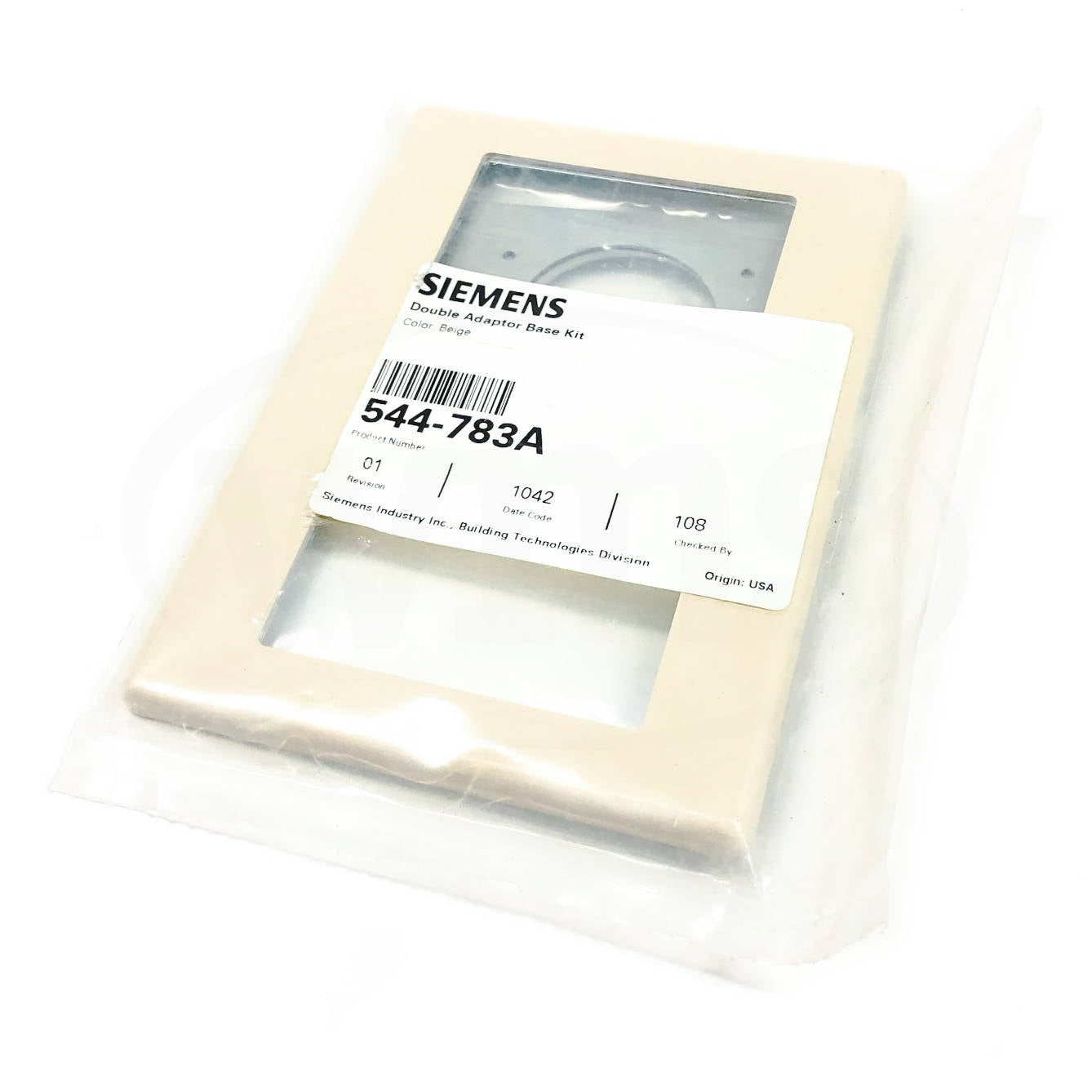 544-783A Siemens Double Adaptor Base Kit, Beige