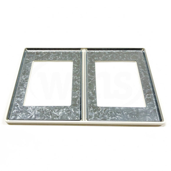 544783B Siemens Double Adaptor Base Kit, White