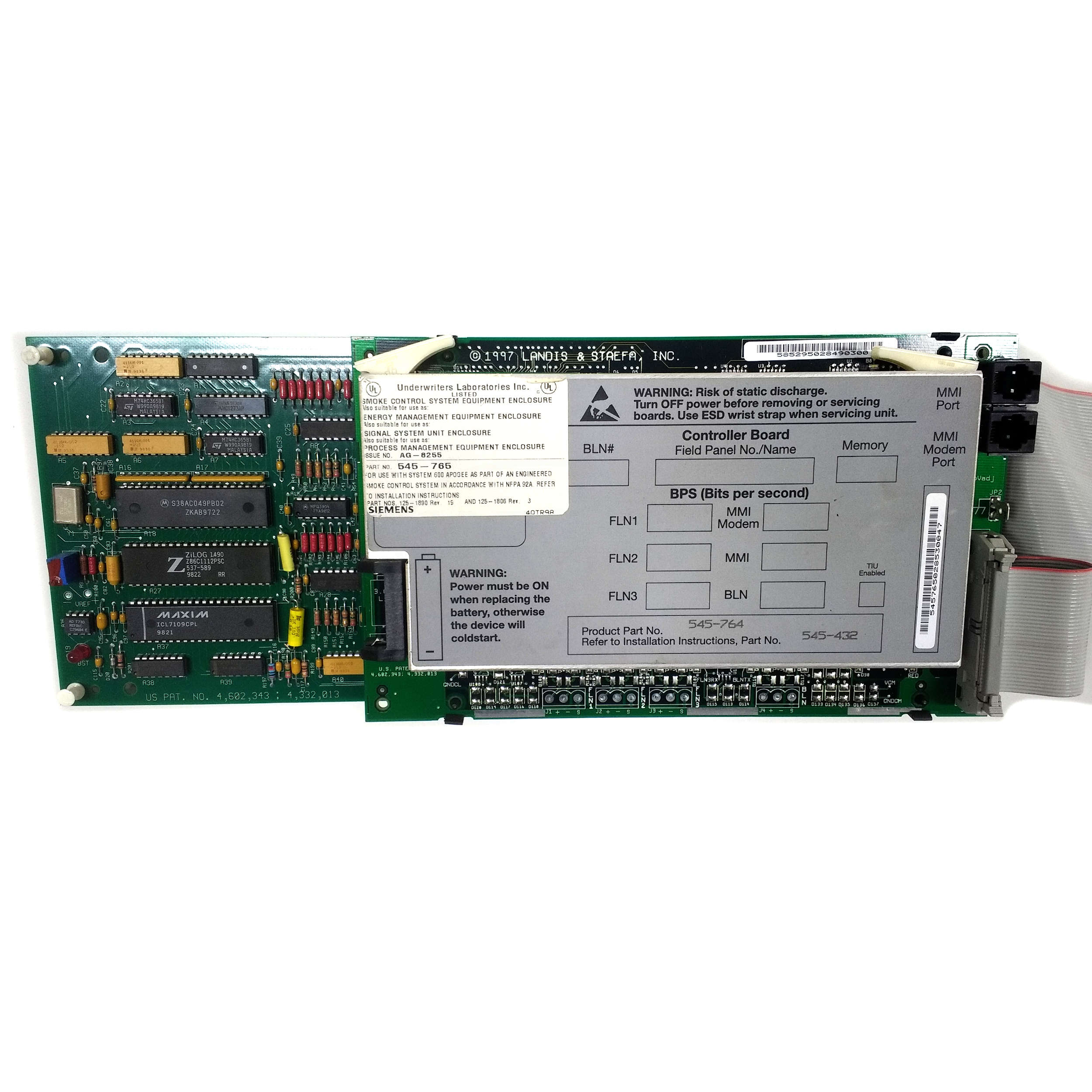 545-765 Siemens Controller Board - 0