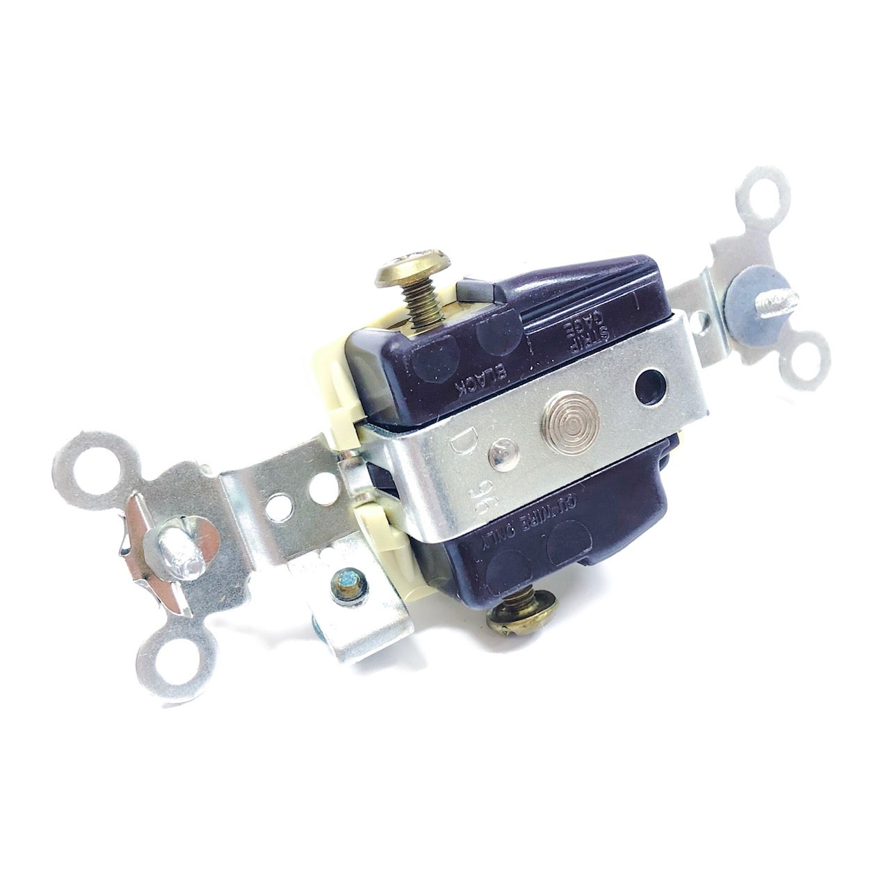 5451I Arrow Hart/Cooper Industries Single Receptale, 20A, 250V, 2P, 3W, Ivory