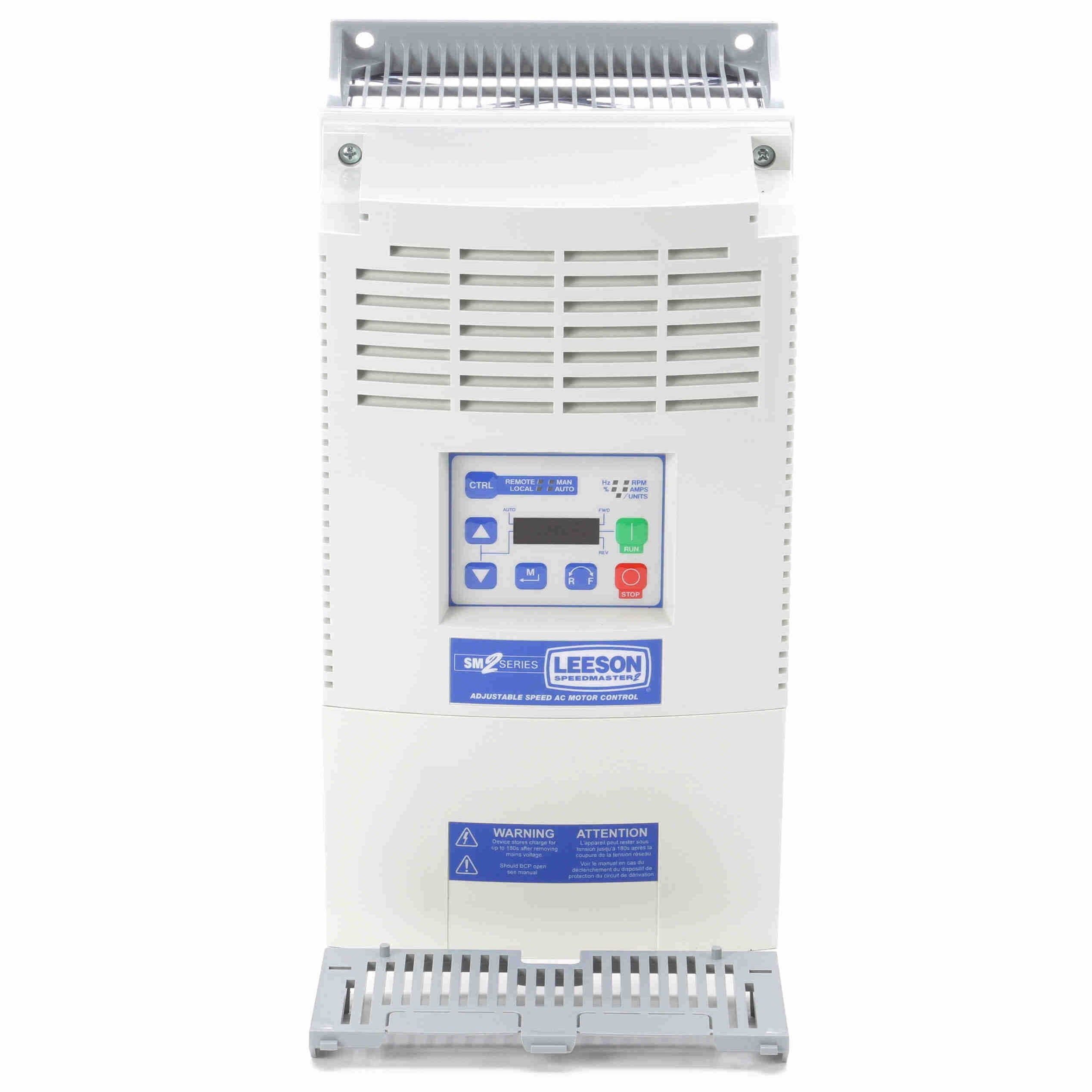 174637.00 Leeson SM2 Flux Vector VFD 3Ph 480-590V | Witmer Motor Service