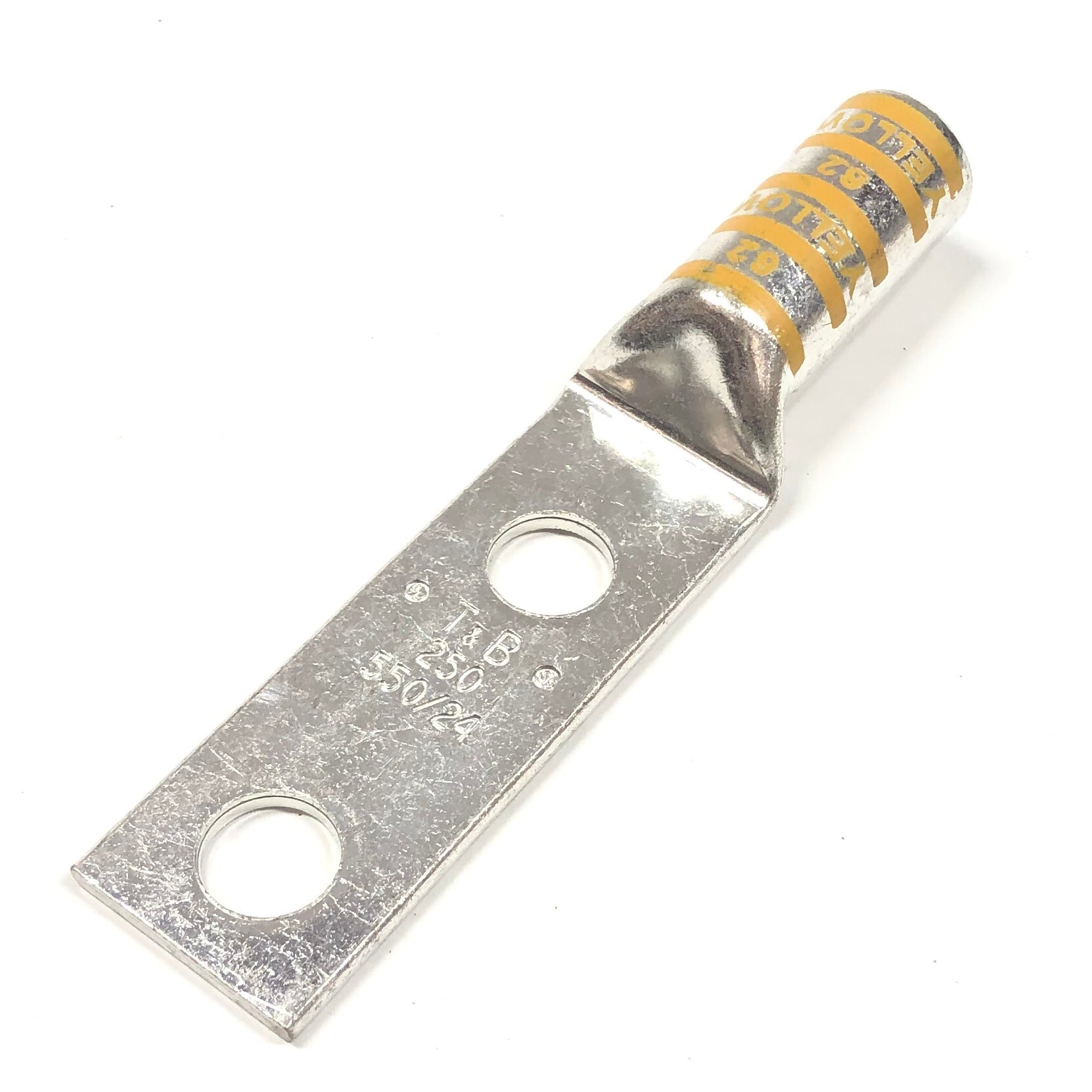 54868BE Thoms & Betts Two Hole Copper Lug Long Barrel Blind End
