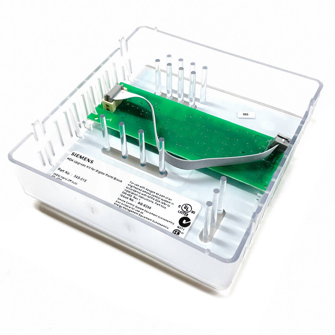 549-518 Siemens HOA Upgrade Kit Cover for Digital Point Expansion Module