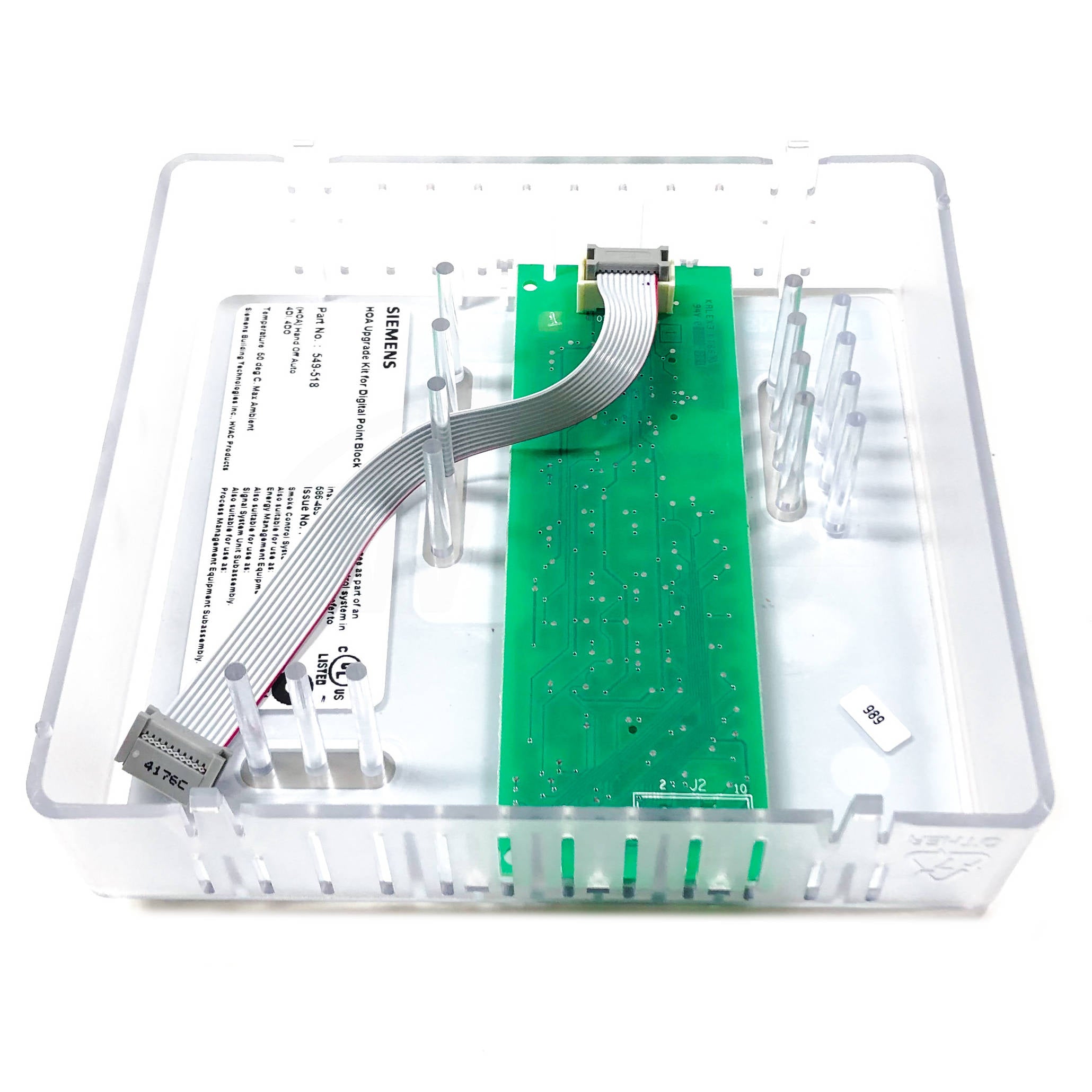 549-518 Siemens HOA Upgrade Kit Cover for Digital Point Expansion Module - 0