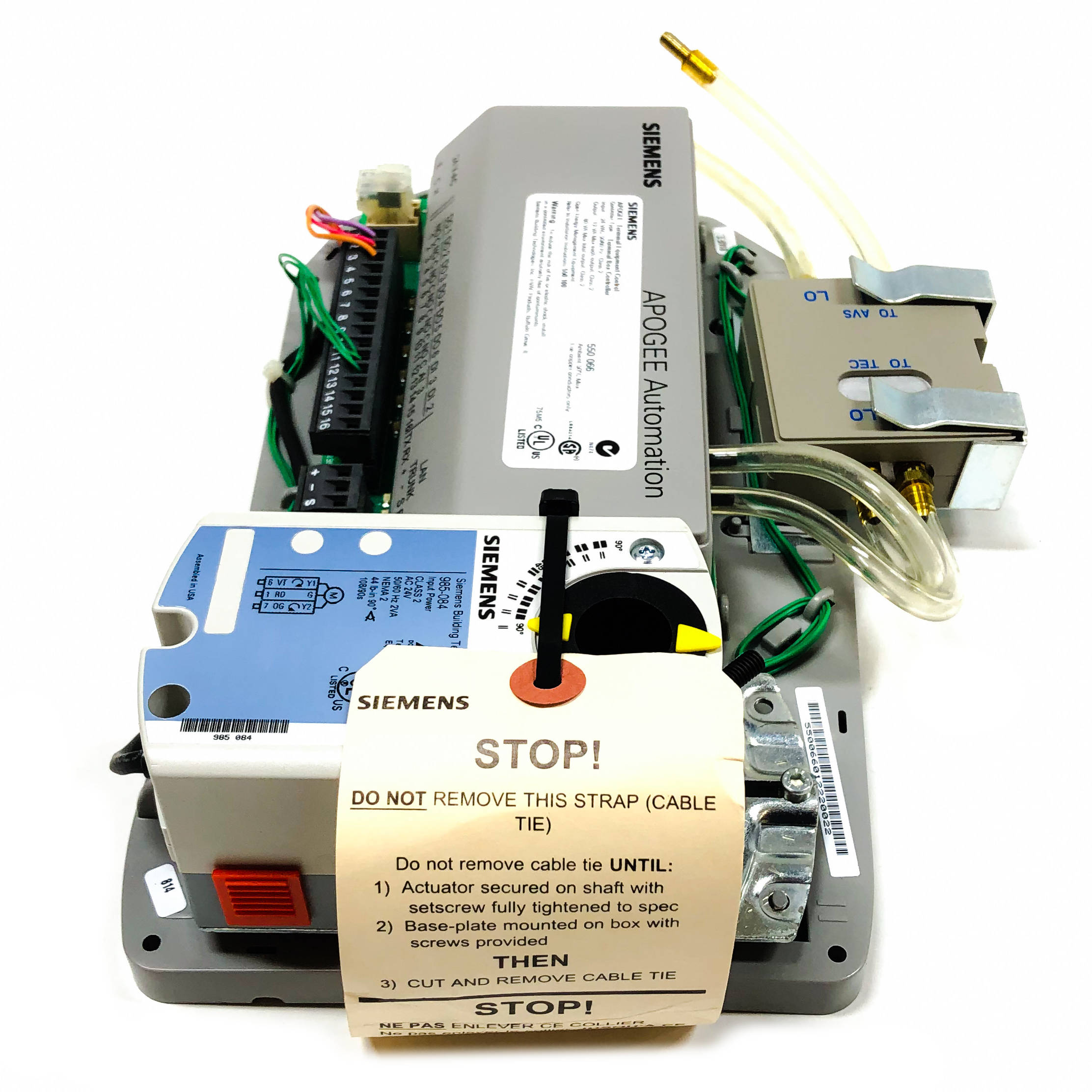 550-066 Siemens TEC Actuator Package