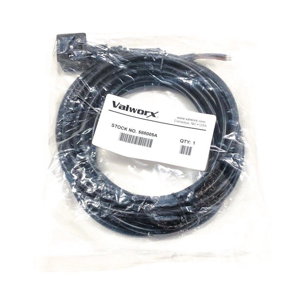 560208F Valworx 1" Electric Actuated Stainless Ball Valve, 24-240V