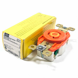 IG2310 Hubbell Twist-Lock Receptacle 2-Pole, 3 Wire Isolated Ground, 20A, 125V