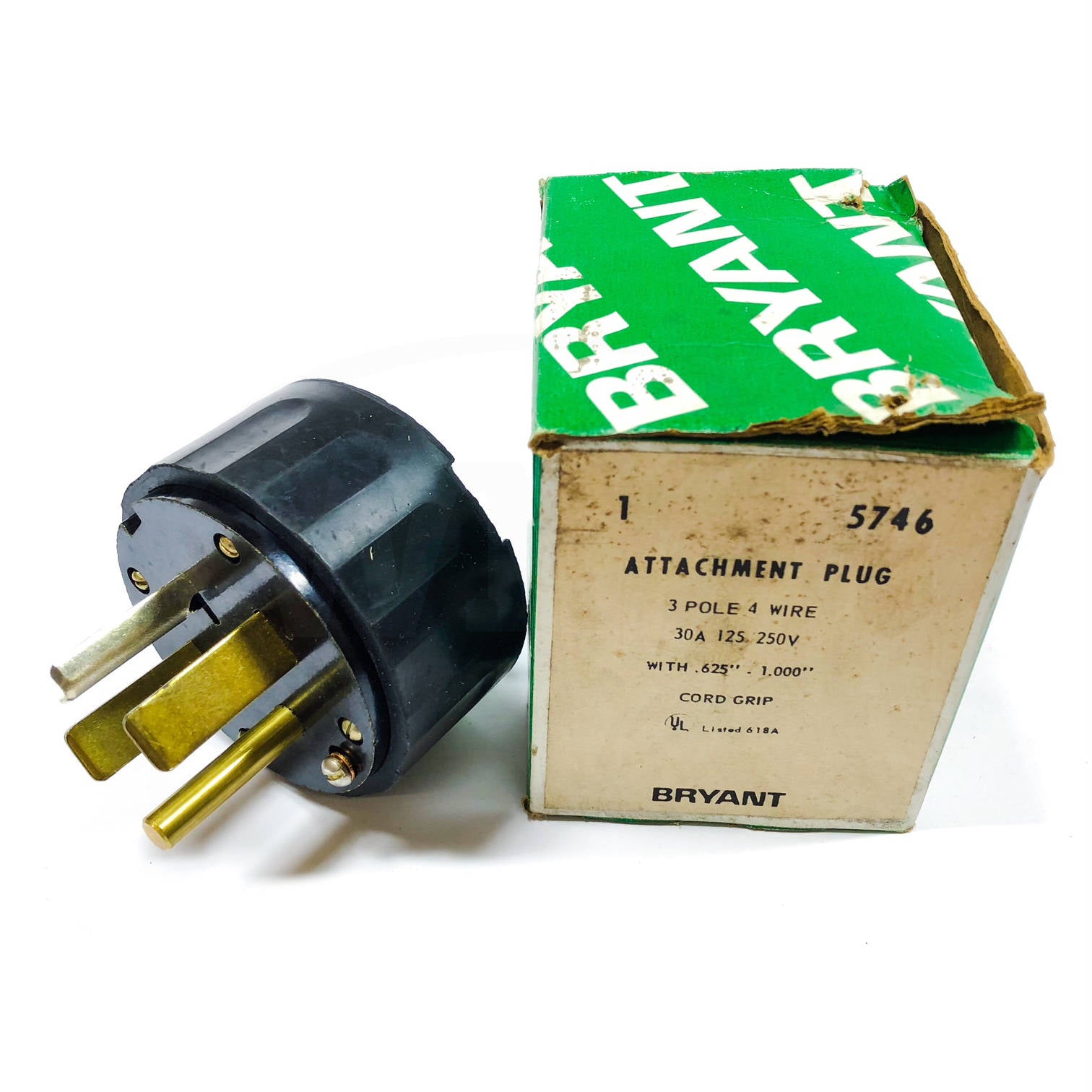 5746 Bryant Attachment Plug, 30A, 250V. - 0