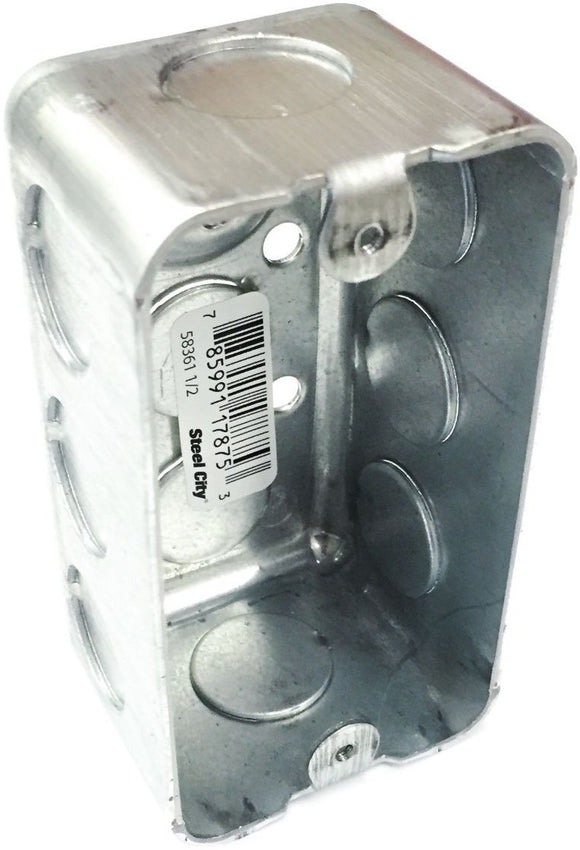 Thomas & Betts Handy/Utility Outlet Box, 25 Pack