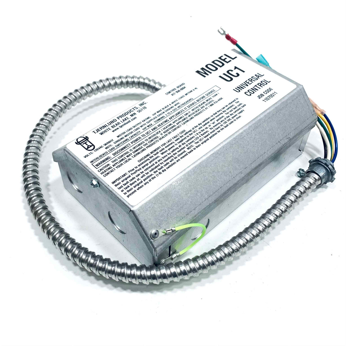 UC1 Tjernlund Universal Control Limit Switch Safety Interlock | Witmer ...