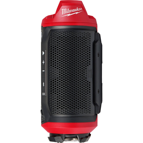 2955-20 Milwaukee M12 Bluetooth Jobsite Speaker w/ PACKOUT Compatibility