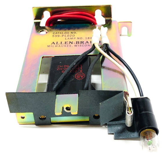 599-PL02D Allen-Bradley Pilot Light with Red Lens