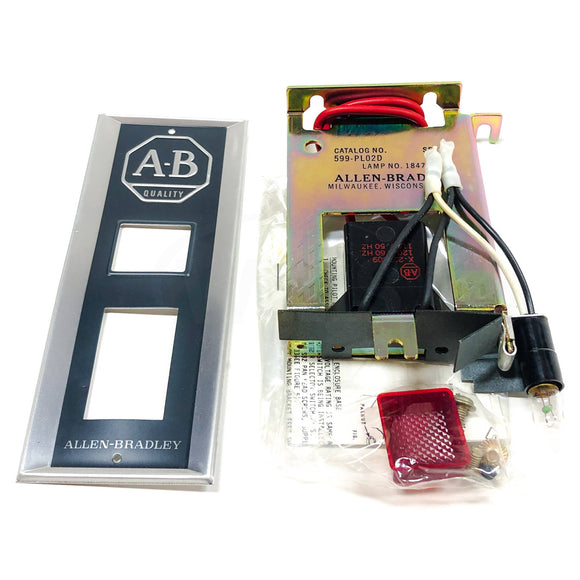 599-PL02D Allen-Bradley Pilot Light with Red Lens