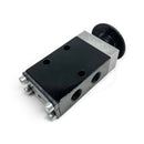 E252HM ARO 3-Way, 2-Position Manual Pneumatic Control Valve