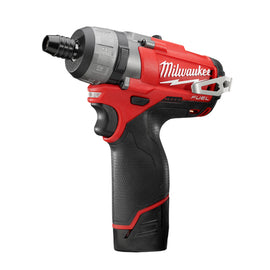 2402-22 M12 Fuel 1/4 HEX 2 Speed Screwdriver Kit w/ 2 Batteries