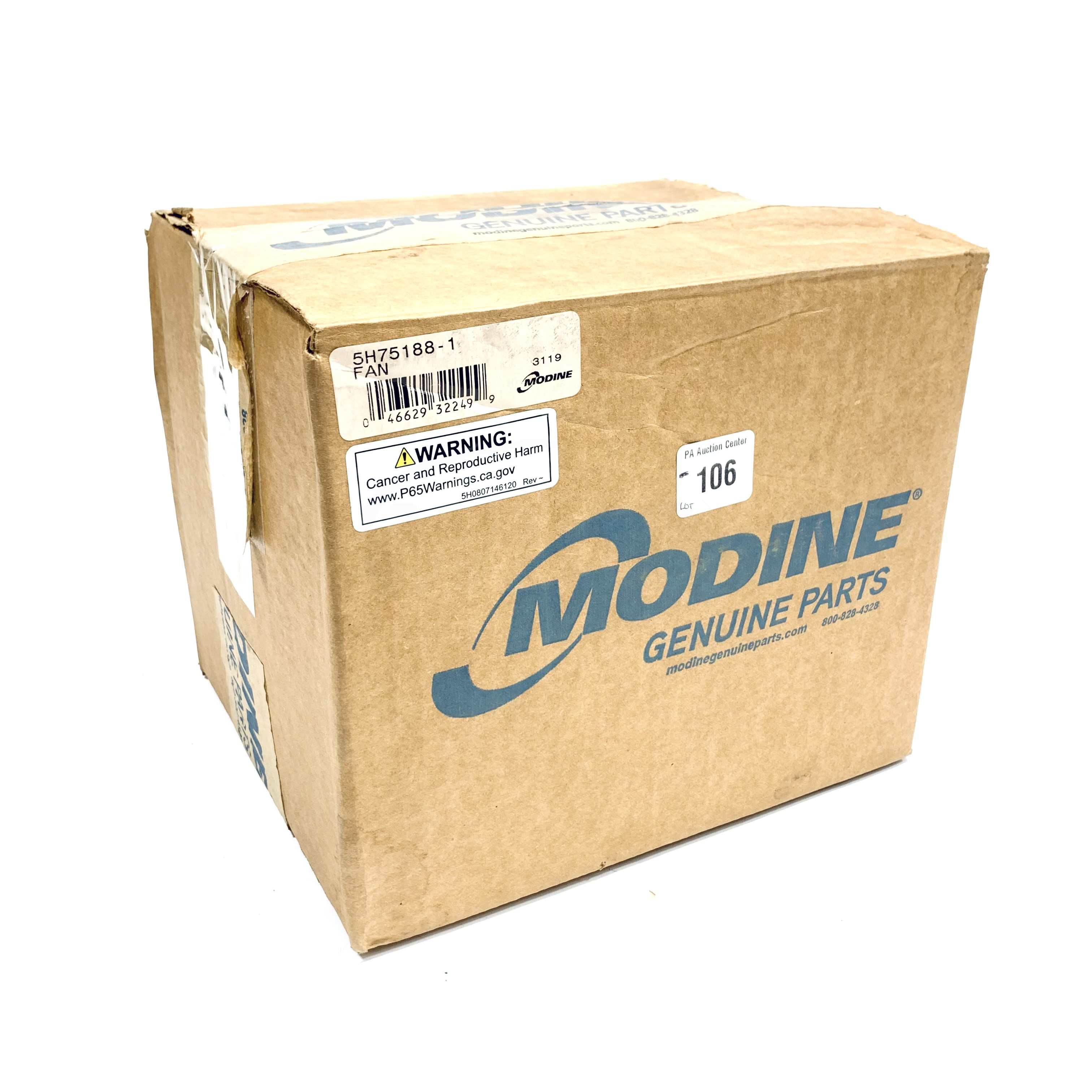 5H75188-1 Modine Fan Blade 10 In Diameter, .375 Inch Hub