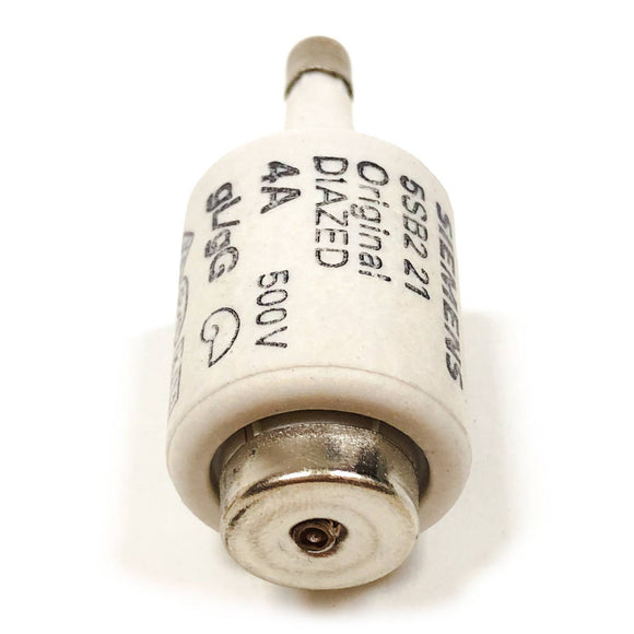 5SB221 Siemens DIAZED Fuse Link, 4 Amps, 500V