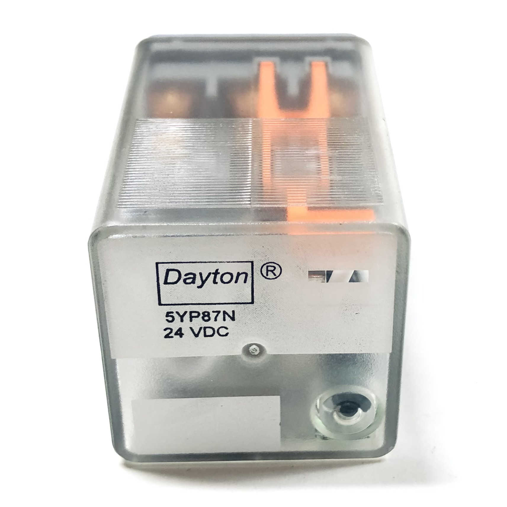 5YP87N Dayton Plug-In Relay, 16A, 24VDC
