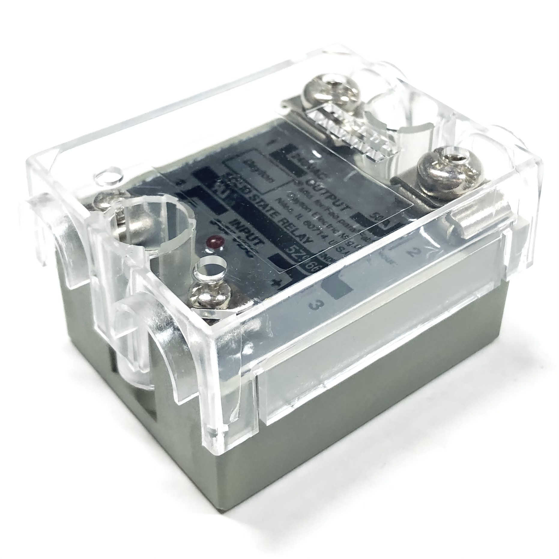 5Z966 Dayton Solid State Relay 240VAC, 50A, 50/60Hz, 3-32VDC