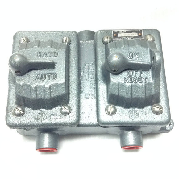 600-TCX9 Allen-Bradley Manual Starting Switch