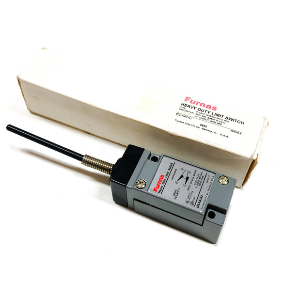 60LAA1AJ Furnas Heavy Duty Limit Switch, Plastic Wobble Stick