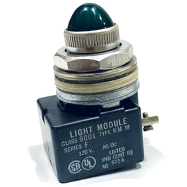 9001KP-38 Square D Pilot Light, Series F, 120V, AC-DC