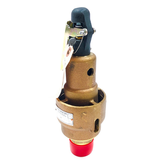 6182GFM1-KM-0125 Kunkle Valve Bronze Safety Relief Valve, 125 PSIG, 1-1/4"