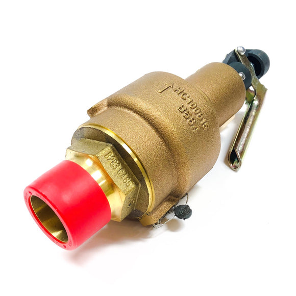 6182GFM1-KM-0125 Kunkle Valve Bronze Safety Relief Valve, 125 PSIG, 1-1/4"