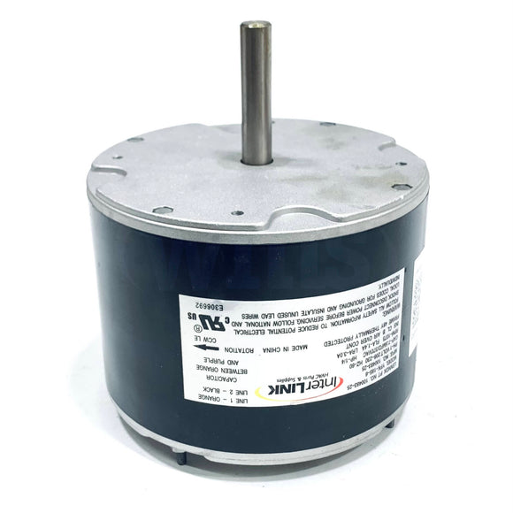 61W89 Lennox Condenser Fan Motor, 1/4 HP, 208/230V-1Ph, 1075 RPM