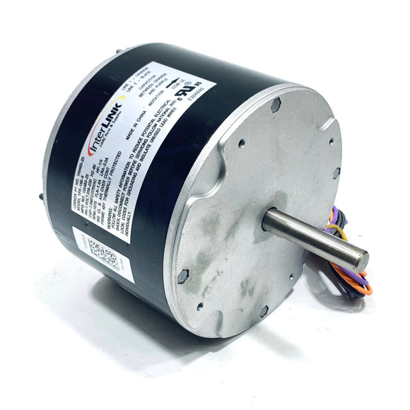 61W89 Lennox Condenser Fan Motor, 1/4 HP, 208/230V-1Ph, 1075 RPM