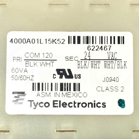 622467 Tyco Electronics Transformer 120/24V, 60VA, 50/60Hz