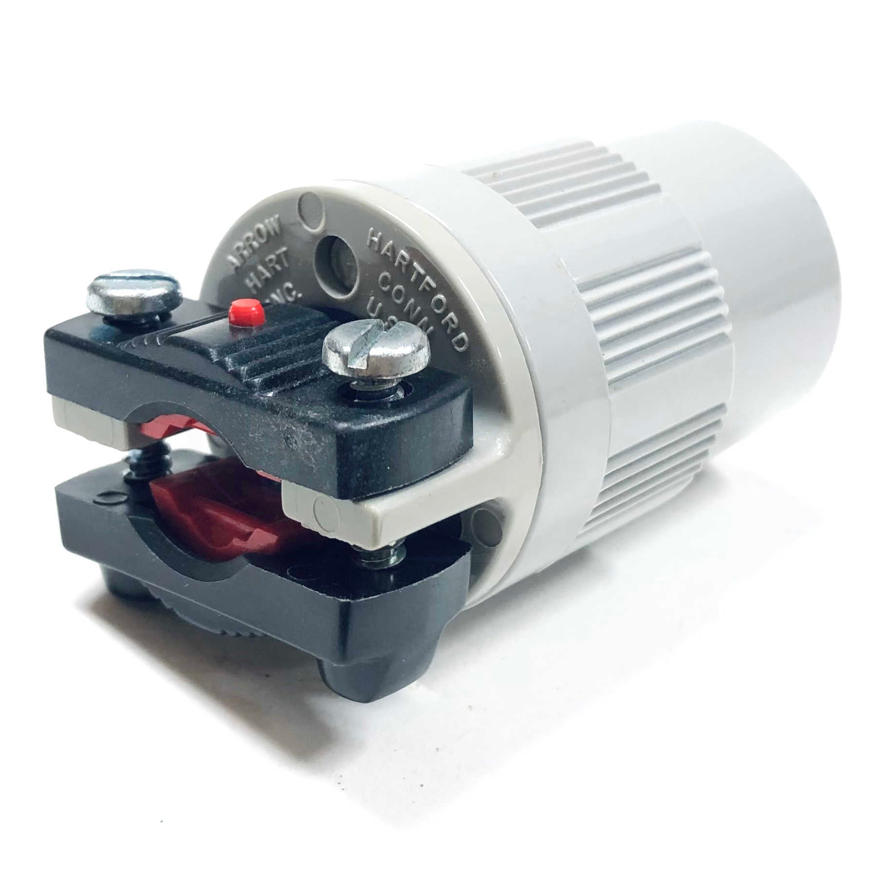 6269 Arrow Hart Safety-Grip Connector Nema 5-15R, 15A, 125V, 2P, 3W GRD - 0